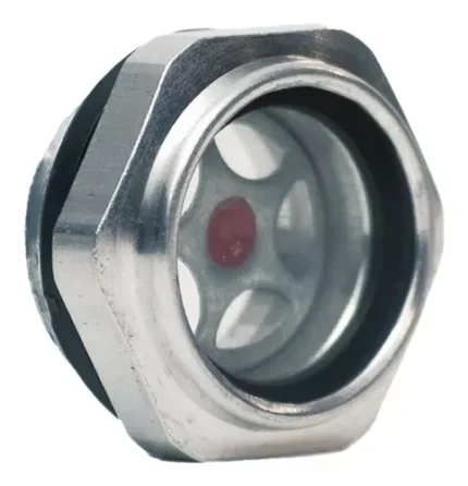 VISOR DE ÓLEO ALUMÍNIO ROSCA 1/2"